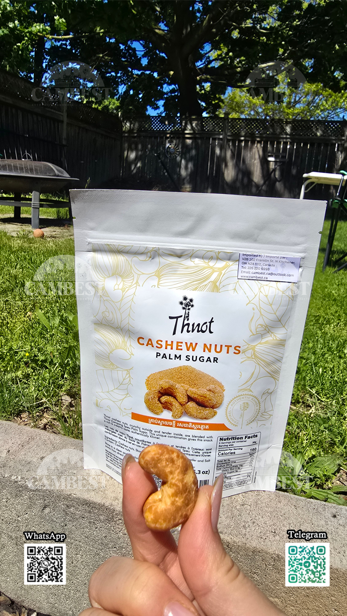 Thnot Cashew Nuts Palm Sugar - Image 2
