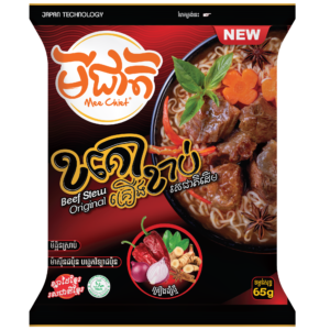 Beef Stew Original noodle - មីជាតិរស់ជាតិខគោ ( 24 pcs / box )