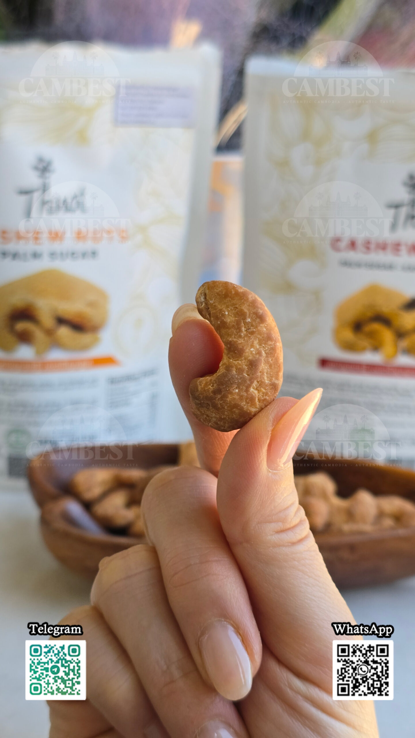 Thnot Cashew Nuts Palm Sugar - Image 3