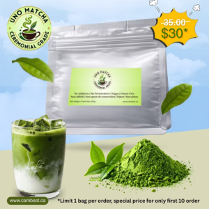 UNO MATCHA Powder - CEREMONIAL GRADE ( 100g )